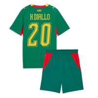 Camiseta Senegal Habib Diallo #20 Segunda Equipación Replica Mundial 2026 para niños mangas cortas (+ Pantalones cortos)